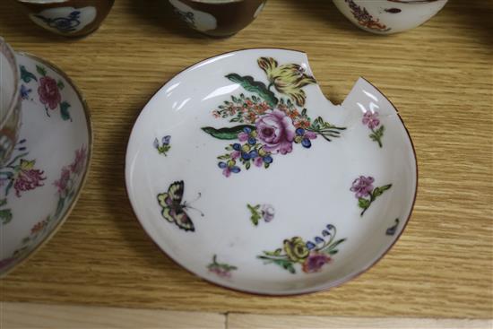 A collection of mixed Oriental ceramics and snuff bottles